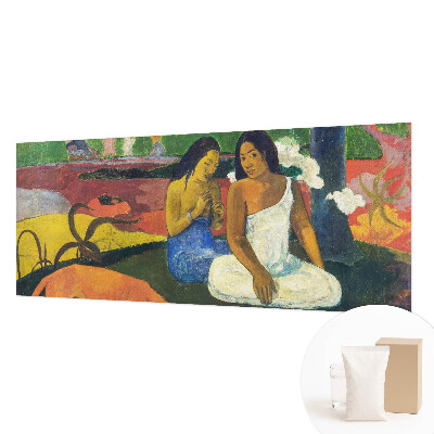 Fotomural decorativo para cabecero de cama con una escena exótica