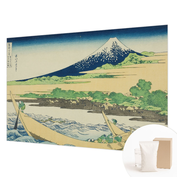 Fotomural decorativo para cabecero de cama con un panorama de montaña