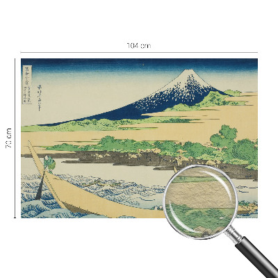 Fotomural decorativo para cabecero de cama con un panorama de montaña