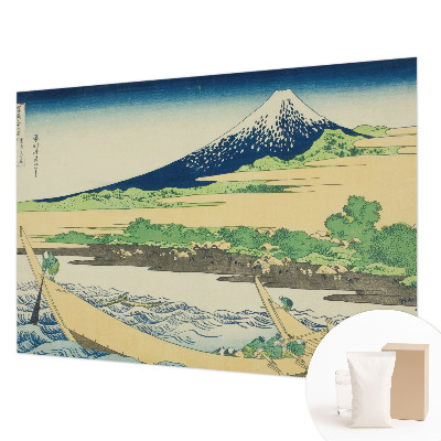 Fotomural decorativo para cabecero de cama con un panorama de montaña