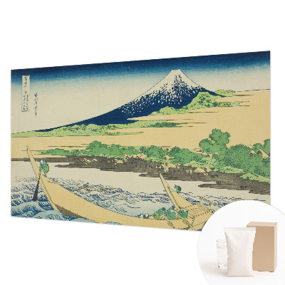 Fotomural decorativo para cabecero de cama con un panorama de montaña