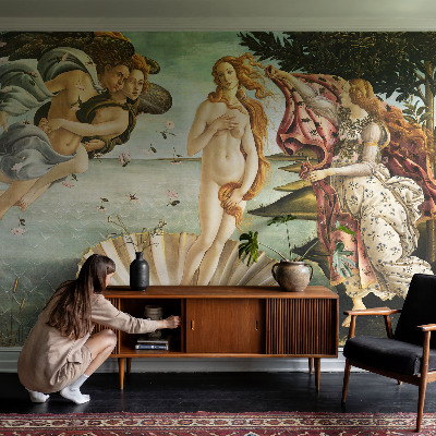 Papel mural texturado decorativo con el motivo 