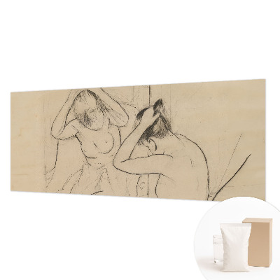 Mural de pared con estampado hermoso con diseño elegante y artístico