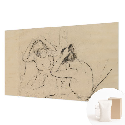Mural de pared con estampado hermoso con diseño elegante y artístico