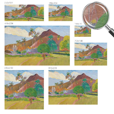 Papel mural texturado decorativo con motivo de naturaleza exótica