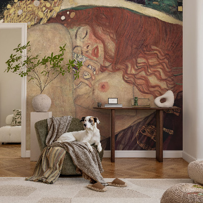 Papel mural con patrón decorativo con diseño 'Acto sensual' para decoración de interiores