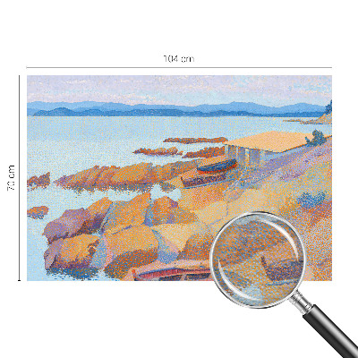Fotomural decorativo para cabecero de cama con vistas al mar
