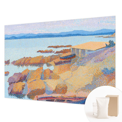 Fotomural decorativo para cabecero de cama con vistas al mar