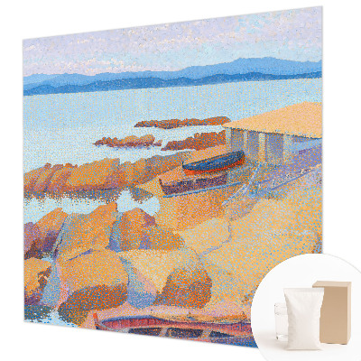 Fotomural decorativo para cabecero de cama con vistas al mar