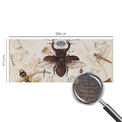 Fotomural decorativo para cabecero de cama con diseño 'Armonía natural' para decorar la pared detrás de la cama