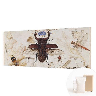 Fotomural decorativo para cabecero de cama con diseño 'Armonía natural' para decorar la pared detrás de la cama