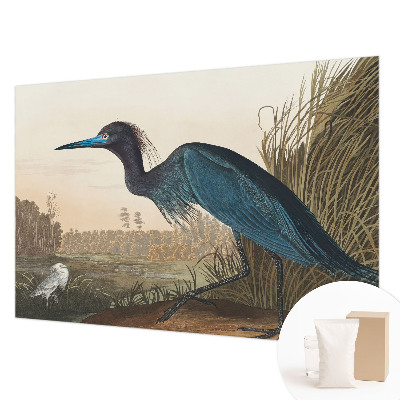 Mural decorativo con diseño de aves acuáticas