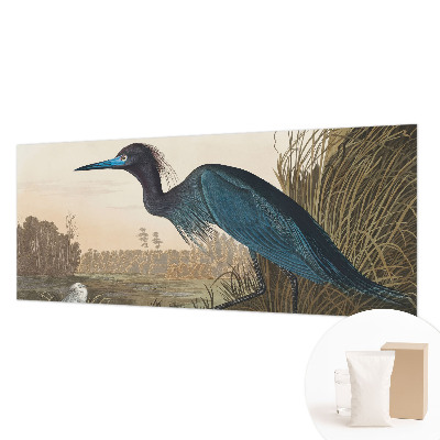 Mural decorativo con diseño de aves acuáticas