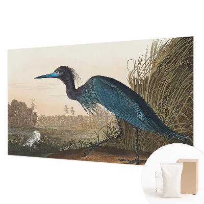 Mural decorativo con diseño de aves acuáticas