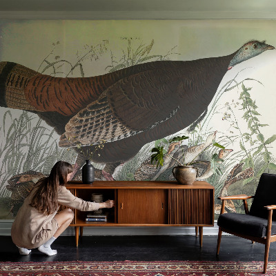 Papel mural con patrón decorativo con diseño 