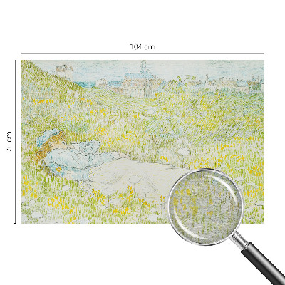 Papel mural con patrón decorativo con diseño relajante de primavera