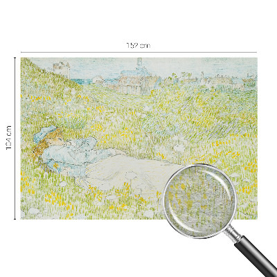 Papel mural con patrón decorativo con diseño relajante de primavera