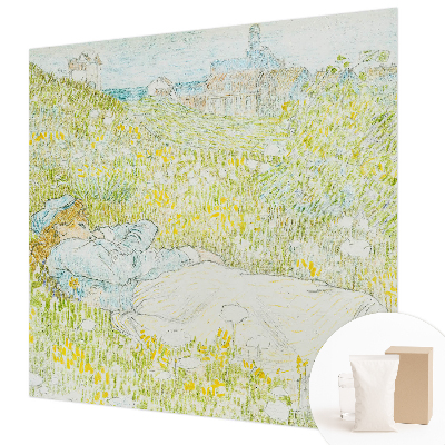 Papel mural con patrón decorativo con diseño relajante de primavera