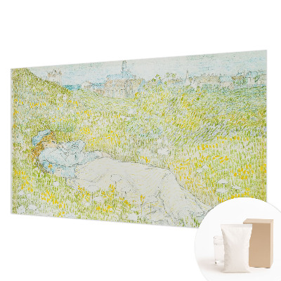 Papel mural con patrón decorativo con diseño relajante de primavera