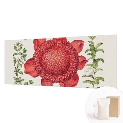 Papel mural texturado decorativo con diseño Elegancia floral para paredes