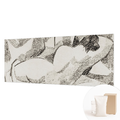Mural de pared con estampado hermoso con un diseño que representa una figura engañosa