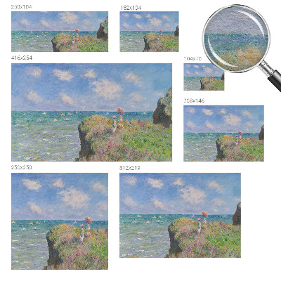 Fotomural decorativo para cabecero de cama con un paisaje tranquilo