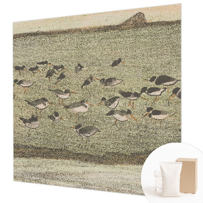 Mural decorativo con diseño 'Paz de pájaro'
