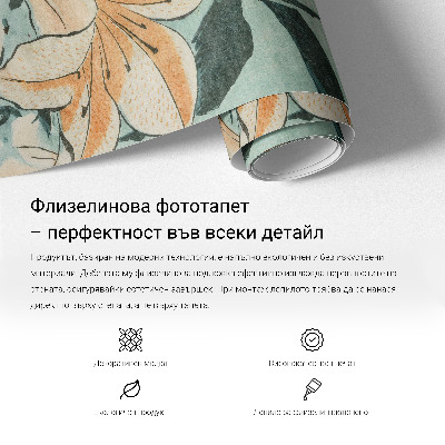 Mural de pared con estampado hermoso con diseño de tormentas marinas