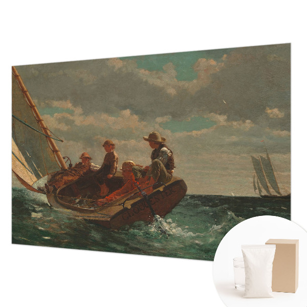 Fotomural decorativo para cabecero de cama con motivo de expedición marítima
