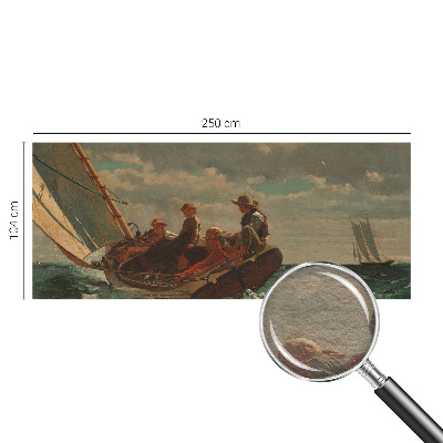 Fotomural decorativo para cabecero de cama con motivo de expedición marítima