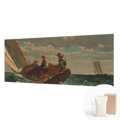 Fotomural decorativo para cabecero de cama con motivo de expedición marítima
