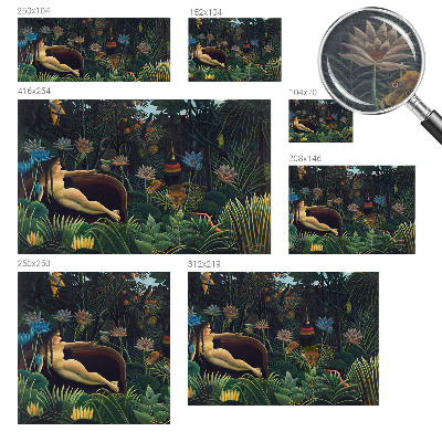 Papel mural texturado decorativo con diseño de selva exótica