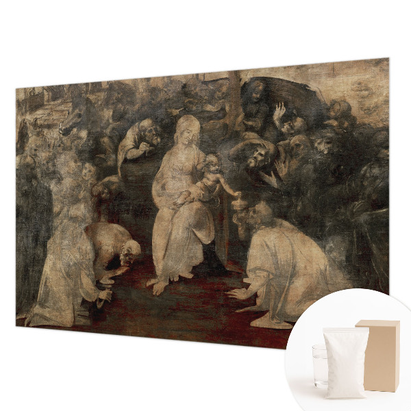 Mural decorativo con motivo «Encuentro espiritual»