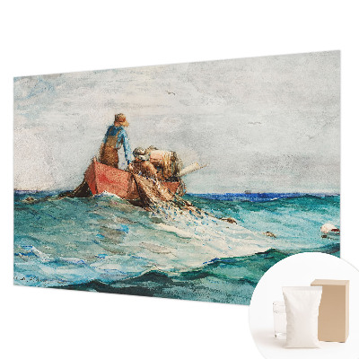 Mural de pared con estampado hermoso con diseño de expedición marítima