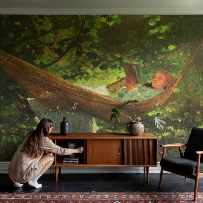 Mural decorativo con motivo 