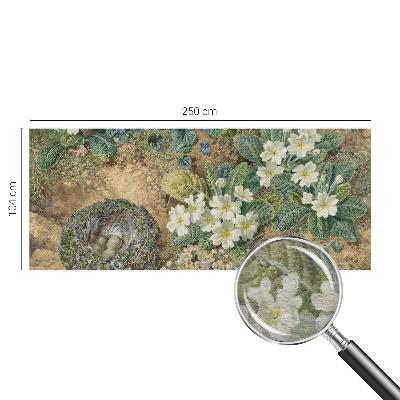 Papel mural texturado decorativo con estampado 