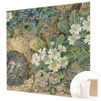 Papel mural texturado decorativo con estampado 