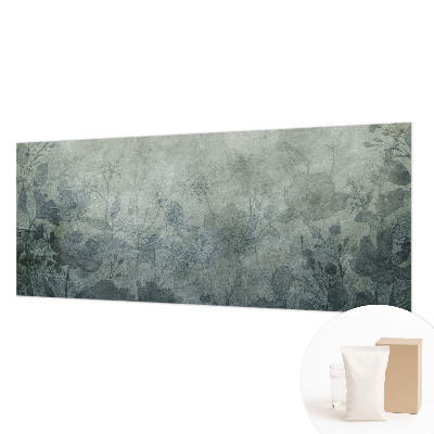 Papel mural con patrón decorativo con diseño de motivos vegetales