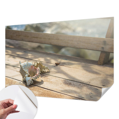 Fotomural decorativo para cabecero de cama con una escena relajante