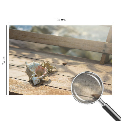 Fotomural decorativo para cabecero de cama con una escena relajante
