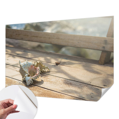 Fotomural decorativo para cabecero de cama con una escena relajante