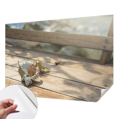 Fotomural decorativo para cabecero de cama con una escena relajante