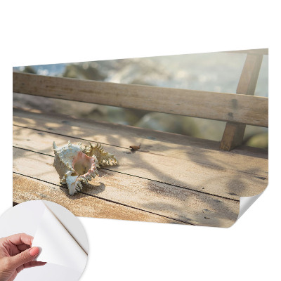 Fotomural decorativo para cabecero de cama con una escena relajante