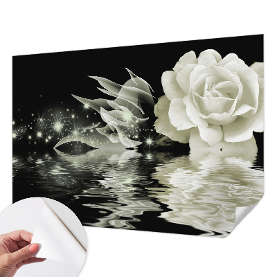 Papel mural texturado decorativo en tono rosa luminosa