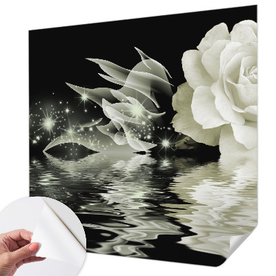 Papel mural texturado decorativo en tono rosa luminosa