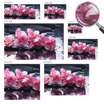 Fotomural decorativo para cabecero de cama Elegancia floral