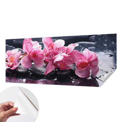 Fotomural decorativo para cabecero de cama con diseño de elegancia floral para cabecero
