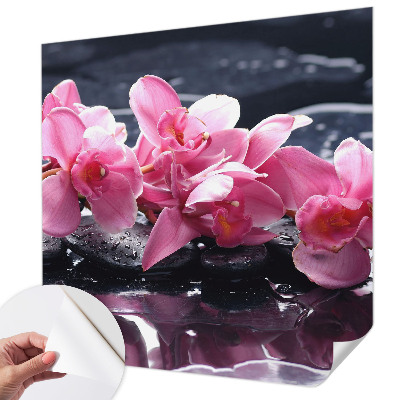 Fotomural decorativo para cabecero de cama con diseño de elegancia floral para cabecero