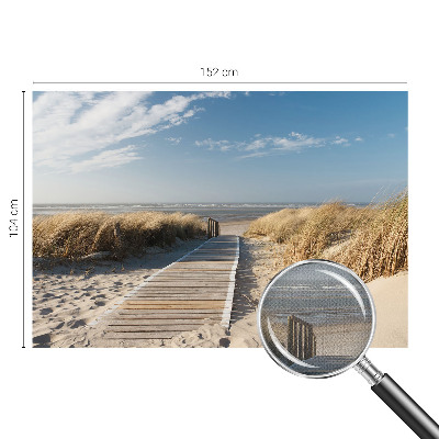 Papel mural con patrón decorativo Sendero marítimo