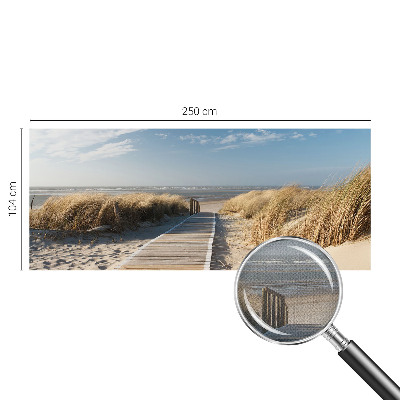 Papel mural con patrón decorativo Sendero marítimo